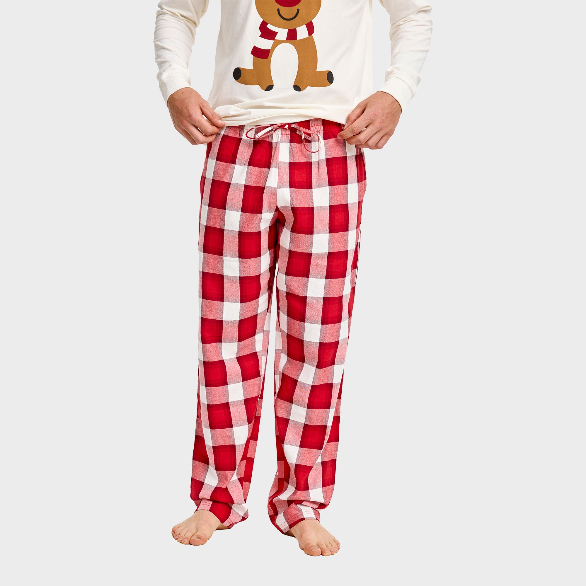 Flannel Julebukser - Herre